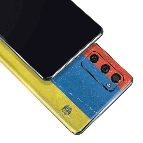Venezuela Flag Distressed Galaxy S20 Fan Edition Skin